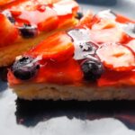 Fruit tart with berries